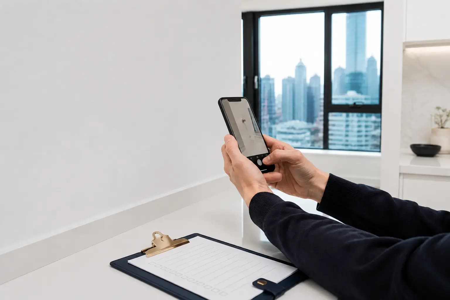 Representative view of a documented property visit in a modern Toronto condo